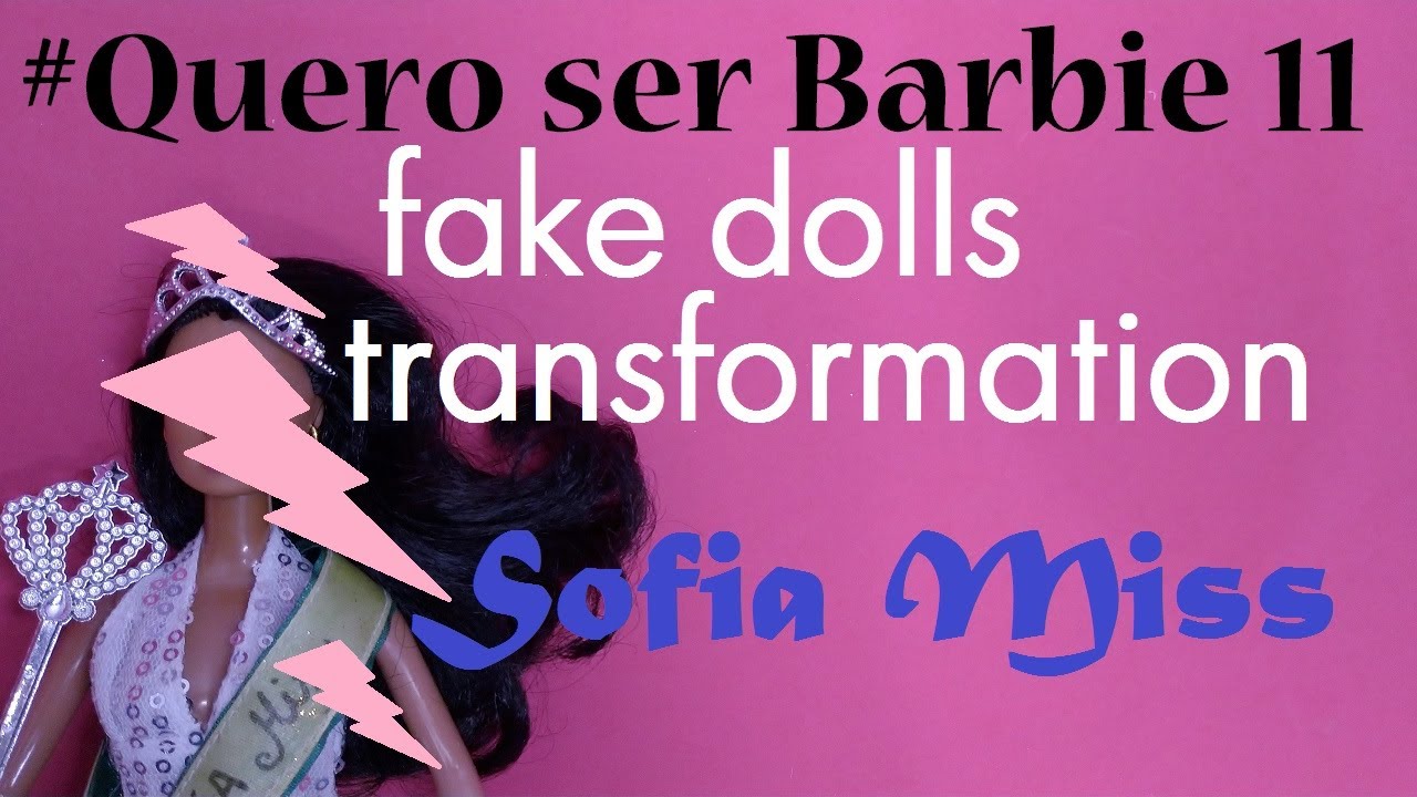 Quero ser Barbie 16 - Sofia Pet #diy #comofazer #repaint #rerrot  #customização #dicas 