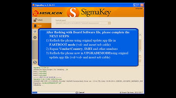 REPAIR feature for bricked Huawei smartphone