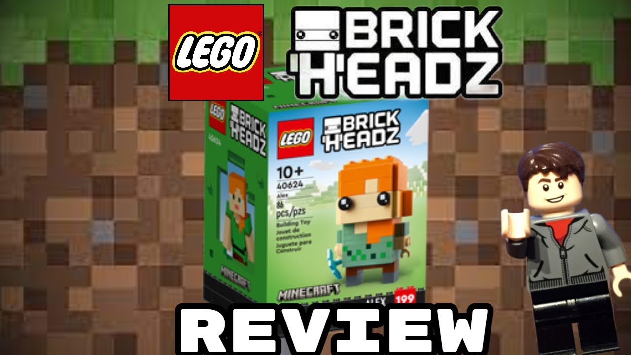  LEGO BrickHeadz Minecraft 40624 - Alex