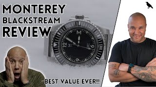 MONTEREY BLACKSTREAM Automatic Watch REVIEW| Best affordable tool Watch