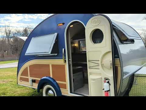 Ultimate Camper : une mini caravane teardrop résolument vintage - NeozOne