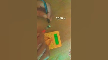 How To check 2050 ic