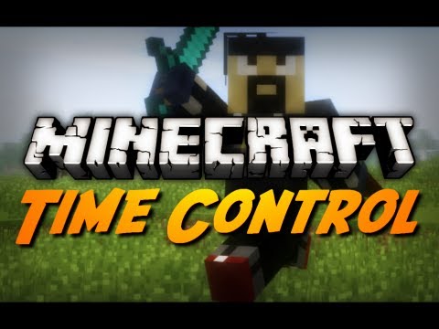 Minecraft Mod Review: TIME CONTROL REMOTE! (Slow, Fast & Matrix Mode)