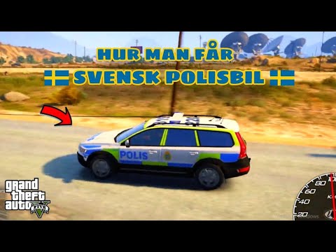 HUR MAN INSTALLERAR SVENSKA POLISBILAR TILL GTA 5 HUR MAN INSTALLERAR SVENSKA POLISBILAR TILL GTA 5