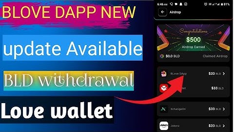 BLD Token Claim | Blove Dapp New Update | Blove Dapp Token Withdraw | BFIC Transfer Blove Dapp |