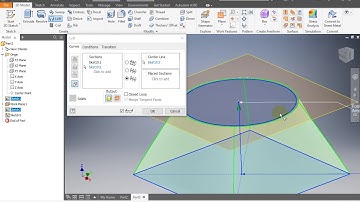 [Autodesk Inventor] 3D basic - Video chia sẻ kiến thức về lệnh Loft trong Inventor Professional 2018