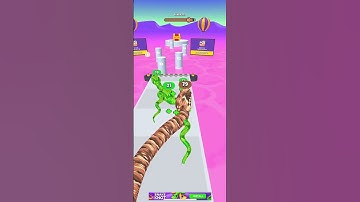 Snake Run Race #snakeio #games #gaming #snakerunrace #shorts #gamingshorts #gametok #snakegame