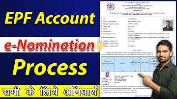 PF E-Nomination Process 2025- Compulsory for all PF Member