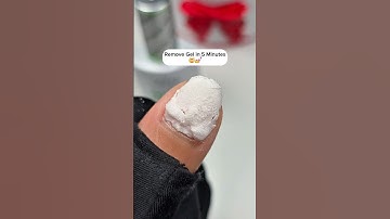 Remove Gel under 5 Minutes with Born Pretty Magic Gel Remover 💅 #nails #gelnails #shorts