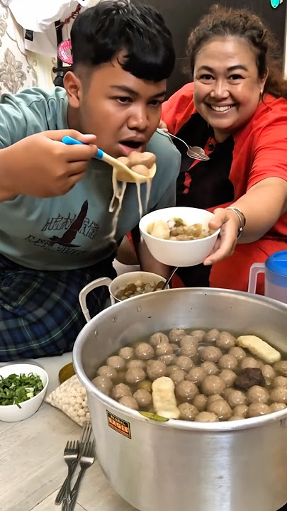 Bakso Bulat Seperti Bola Ping Pong #shortsfeed #shorts #funny #funnyvideo #bakso