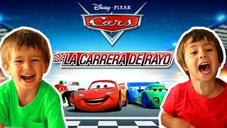 LA CARRERA DE RAYO MCQUEEN DISNEY JUNIOR Juegos de carreras de autos para niños - CARS screenshot 5