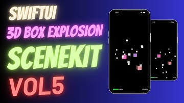 ✨ Build an Exploding 3D Box Scene in SwiftUI + SceneKit! Fireworks Particle Effect Tutorial 🚀🔥