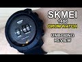 SKMEI 1486 Drum watch unboxing review