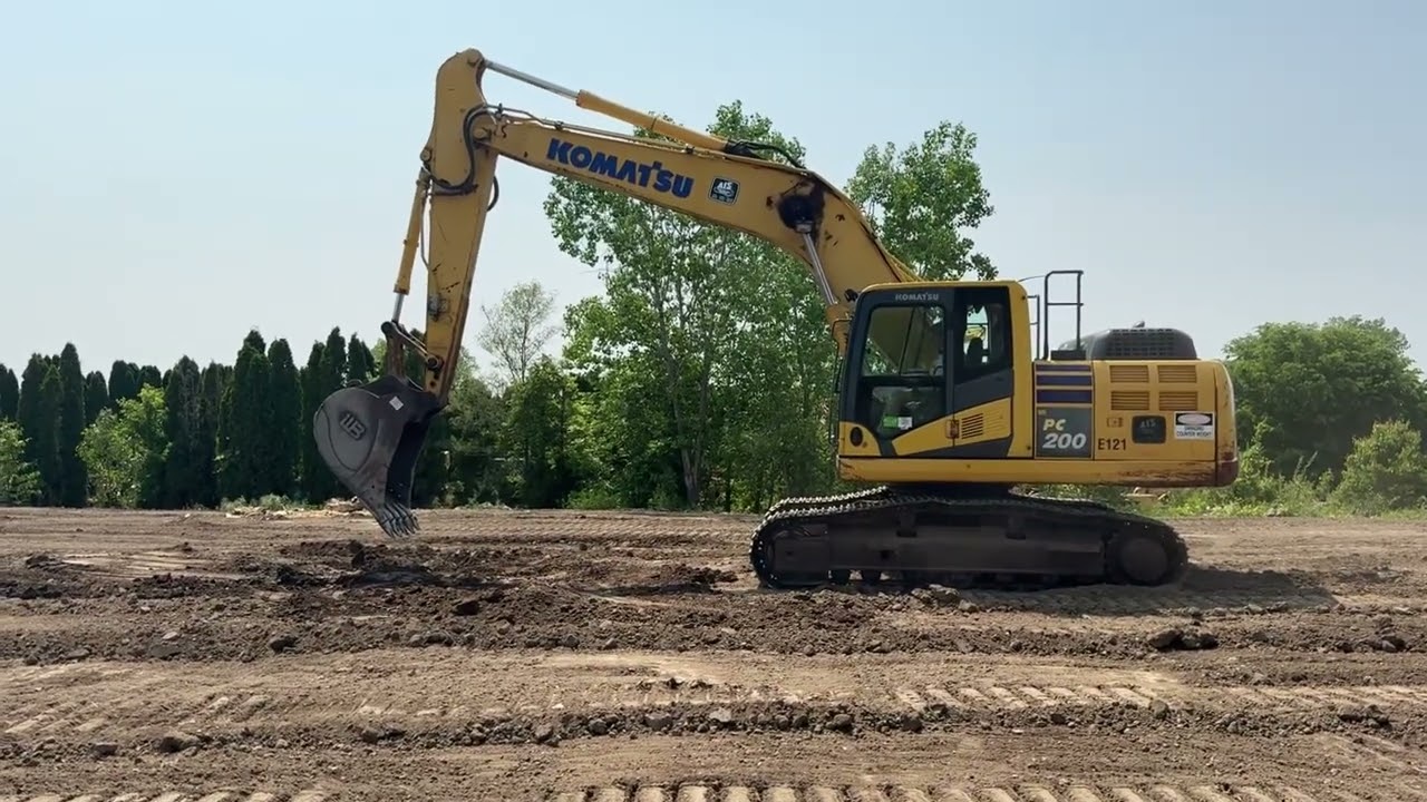 Komatsu PC200-10 SN 450745 - YouTube