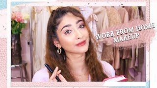 Work From Home Makeup แต่งหน้าทำงานอยู่บ้านเบาๆ แต่สวย ด้วยเครื่องสำอางแค่ 8 ชิ้น l Nanacosmyyy