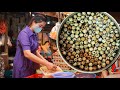 Market In The Morning - Buy Quail Eggs For Cooking - Crispy Quail Eggs Recipe - Cooking With Sros