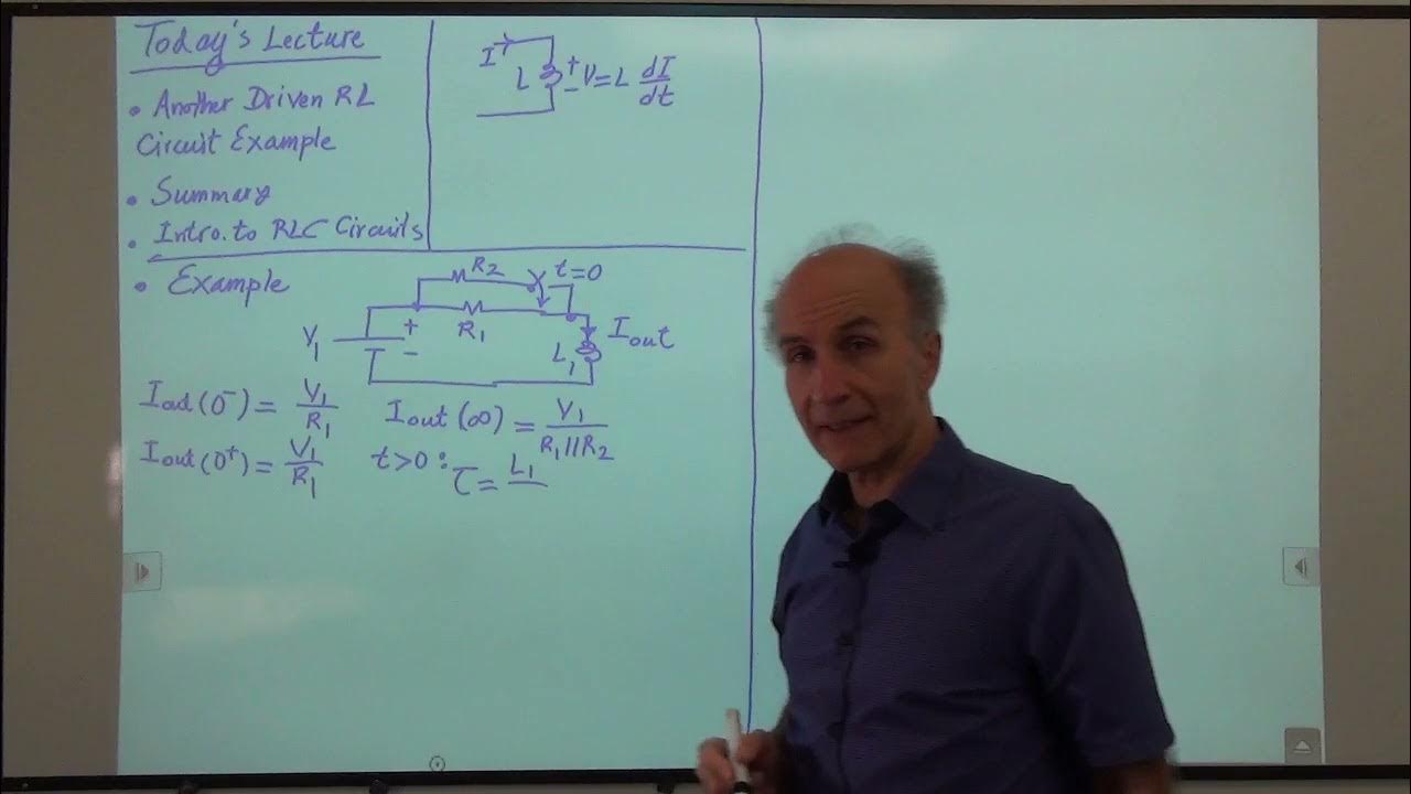 Razavi Basic Circuits Lec 27: Introduction to RLC Circuits - YouTube