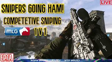 [EP.1A] SNIPER ONLY 1V1 SND?! | SNIPERS GOING HAM | Gamebattles 1v1 SnD Tips & Tricks (COD:MW)