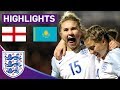 England Run Riot to Continue 100% World Cup Qualifying Record | England Women 5 - 0 Kazakhstan