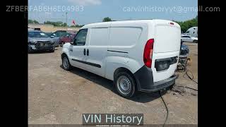 2017 Ram promaster city tradesman ZFBERFAB6H6E04983