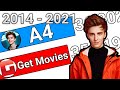 A4 Обогнал Get Movies? A4 против Get Movies 2014 - 2021