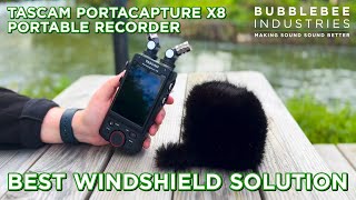 Tascam Portacapture X8: The Best Windshield - The Windkiller SE from Bubblebee Industries screenshot 4