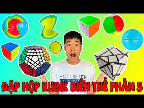 Video ACC - Đập Hộp Bộ Rubik Biến Thể Cực Đẹp Phần 5. - youtube