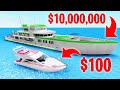 Who Can BUILD The BEST SUPERYACHT?! (Roblox Challenge)