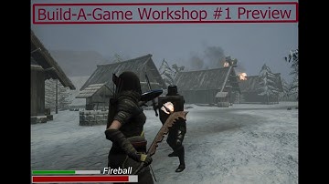 Updated UE4 RPG Tutorial Preview, Build-A-Game Workshop #1 Preview
