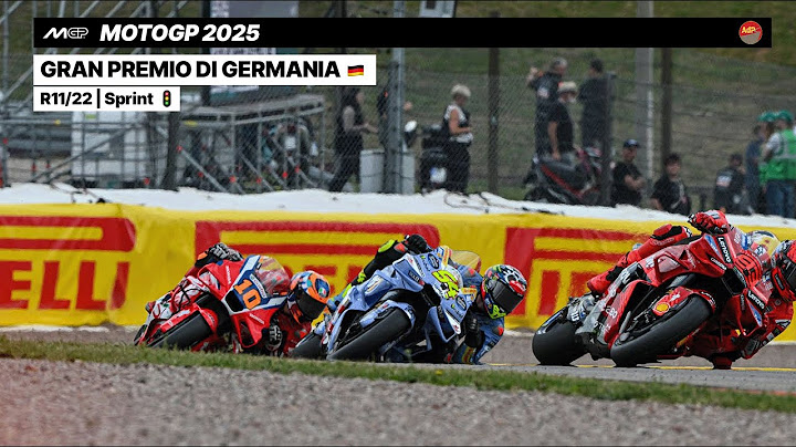 🏍️ MotoGP | LIVE: Sprint GP Germania 🇩🇪