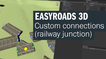 EasyRoads3D - Custom Connections (railway junction)