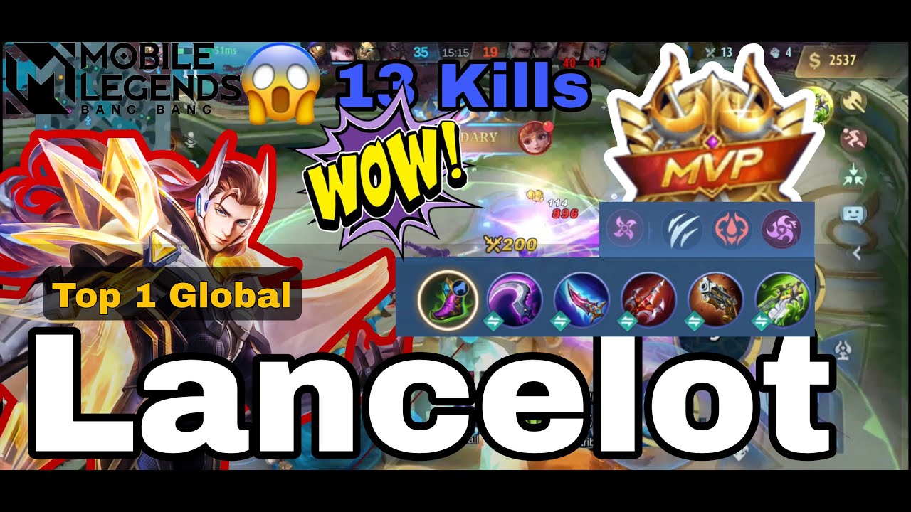 13kills LANCELOT NO DEAD IN MLBB By Thai Gaming mlbb 13kills-lancelot-no-dead-in-mlbb-by-thai-gaming-mlbb