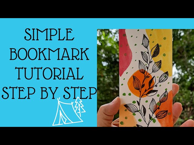 Magnetic Bookmark, simple tutorial! #genleeart #arttutorial #gatekeepi, Bookmark Tutorial