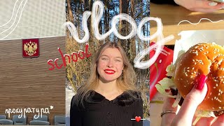 : school vlog //  ,   