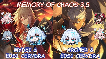 E0S1 Cerydra x Mydei & E0S1 Cerydra x Archer - MOC 3.5 - Honkai: Star Rail