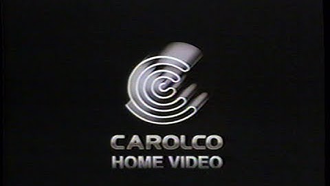 Carolco Home Video – Live Home Video (1991) Company Logo (VHS Capture)