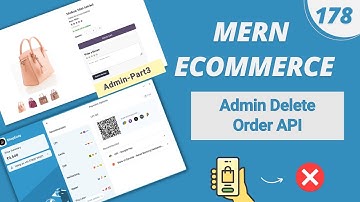 MERN Stack E-Commerce in Hindi: #178  - Deleting Order – Fetch API Integration