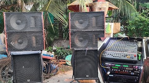 Setup Dàn Nhạc Sống Nâng Cấp cos Số pa260 lấy vang Số x5 Làm Efectt Rời || Âm thanh kẹo Kéo