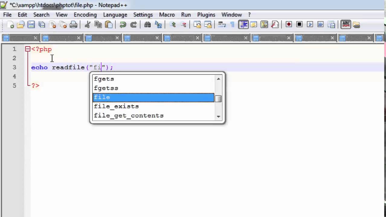  php 36 readfile youtube