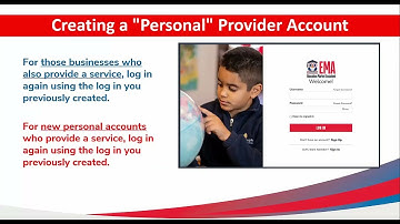EMA Account Set-Up for Providers: Part II