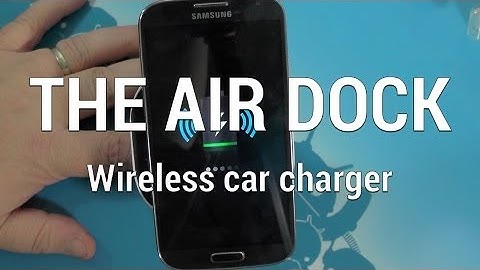 First Look: The Air Dock wireless car charger