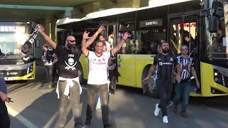 Beşiktaş taraftarı, Ülker Stadyumu'na geldi Resimi