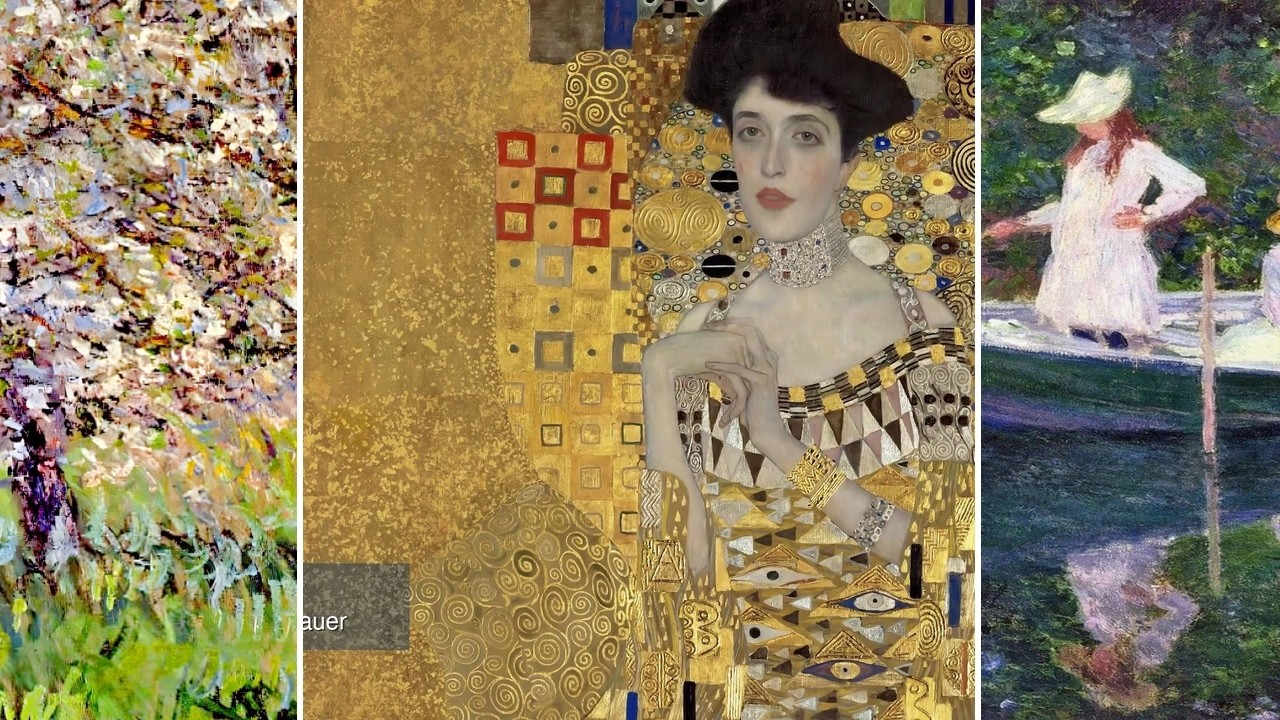 Fine Art TV — Silent Art Gallery · October 10 Night | Portrait of Adele Bloch Bauer… & others