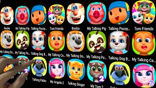 My Talking (Pocoyo 2 + Tom 2 + Pig + Tom Friends + Cat Tommy) & My Dog Bella,My Panda, Ginger,Booba screenshot 5