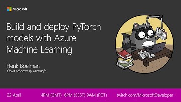 Build and deploy PyTorch models with Azure Machine Learning