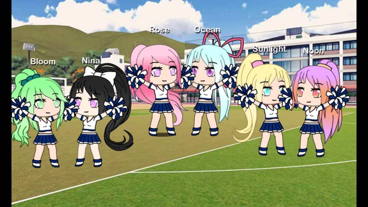 The magical cheerleaders/gacha life - YouTube