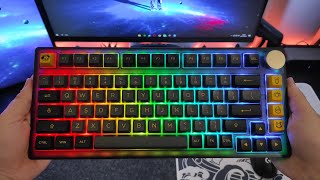 O MELHOR teclado 75% do Aliexpress - Akko PC75B Plus v2 - Meu SETUP BLACK mudou de nível! screenshot 5