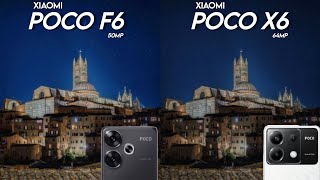 Xiaomi Poco F6 VS Xiaomi Poco X6 Camera Test Comparison