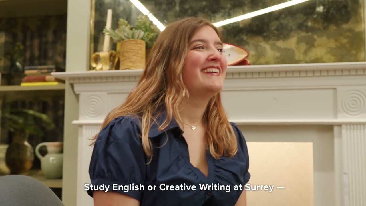 Find Your Place and People Studying English Literature and Creative Writing | University of Surrey