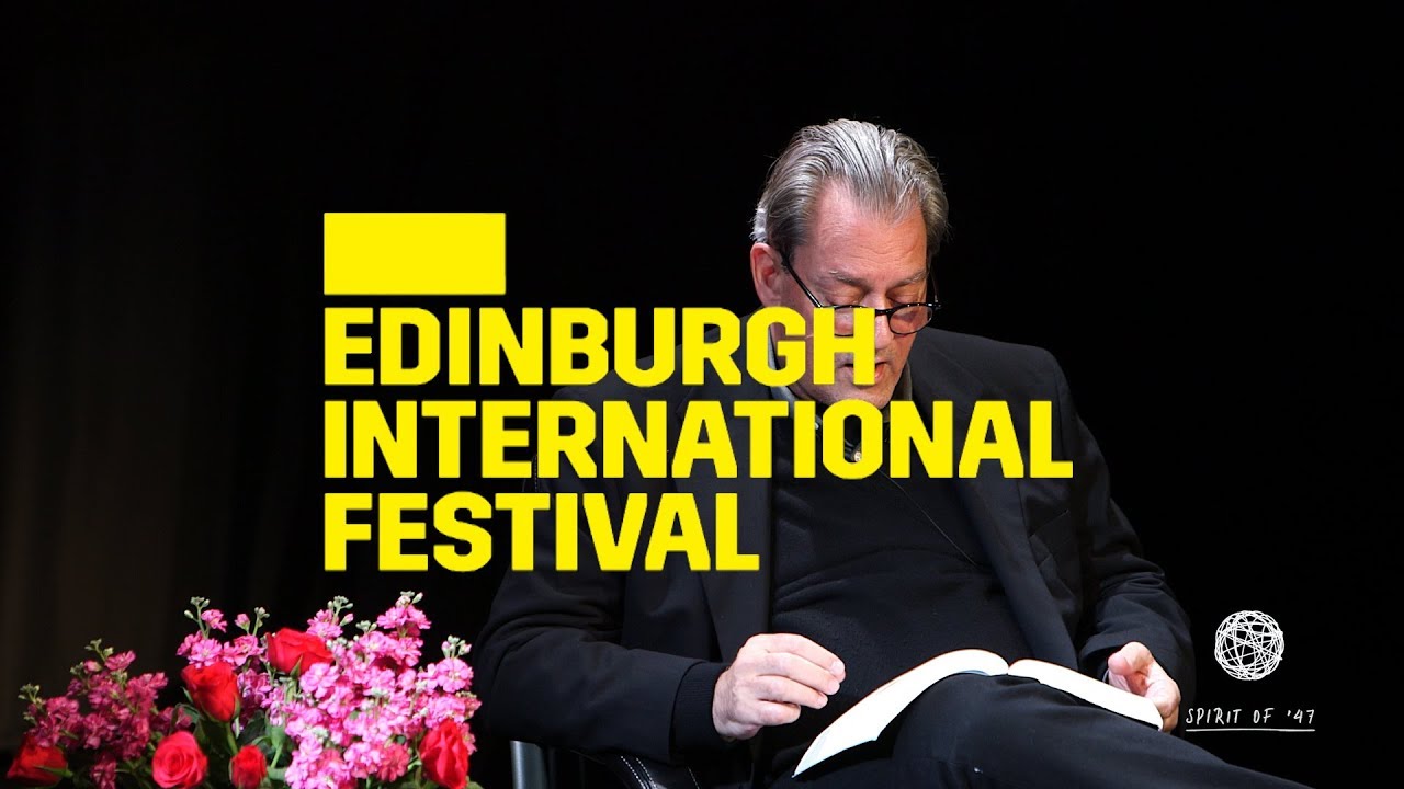 Paul Auster at the Edinburgh International Book Festival and ...